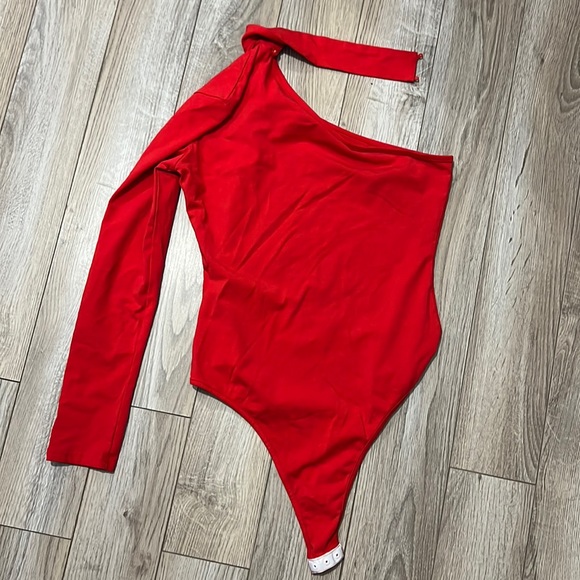 Tops - Red Bodysuit